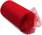 Christmas Tulle Fabric Rolls, 3 Pcs, 6 Inch by 100 Yards (300 feet) Fabric Spool Tulle Ribbon for DIY Tutu Bow Baby Shower Birthday Party Wedding Decorations Craft Supplies (Emerald Green, Red, Gold) - Image 6