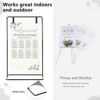 2‑Pack Adjustable Welcome Sign Stand for Event Decor - Image 6