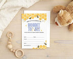 Pack of 30, Boy/Girl Baby Shower Party Collection, Baby Shower Invitation Cards, Fill in the Blank Invites WIth Envelopes, Honey Bee Theme Party Supplies - Image 5