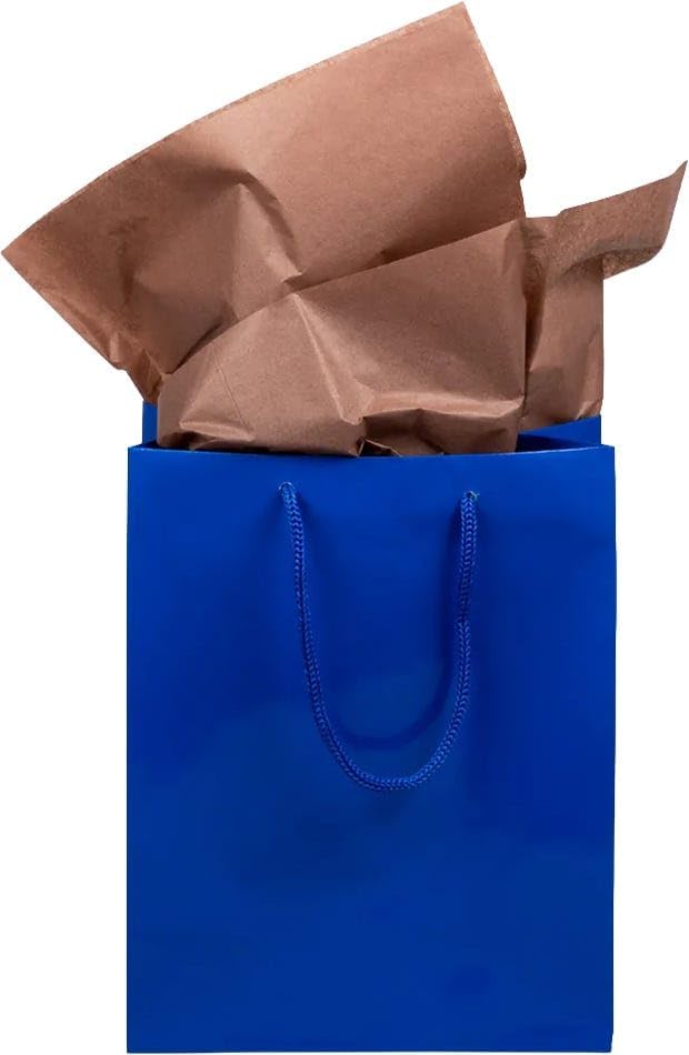 JAM Paper Tissue Paper - Brown - 100 Sheets/Pack - Image 2