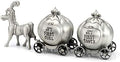 Silver Tooth Holder My First Tooth and Curl Keepsake Box Set for Child Kids by Mogoko