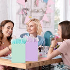 AmazingSpark 50 Pcs Pastel Gift Bags with Handles and Tissue Paper,Classic - Image 5