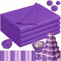 500 Sheets Purple Tissue Paper Bulk 20 x 30 Inch for Halloween Floral Wrap by Qilery