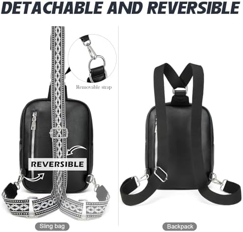 MYHOZEE Mini Diaper Bag Crossbody Small Diaper Bag Purse with Wipes Pocket - Image 6