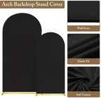 Toolterritary Metal Arch Backdrop Stand and Cover Set, 8FT, 7.2FT Party Backdrop, Easy to Assemble, Backdrop Stand for Parties, Birthday, Baby Shower - Image 4