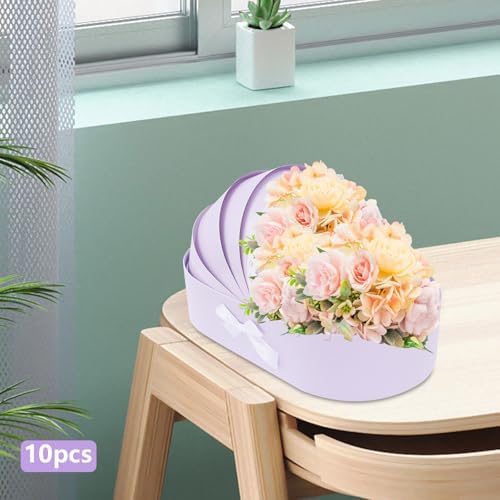 Cradle Shaped Gift Box Set Paperboard Multicolor Shower Party Favor - Image 5
