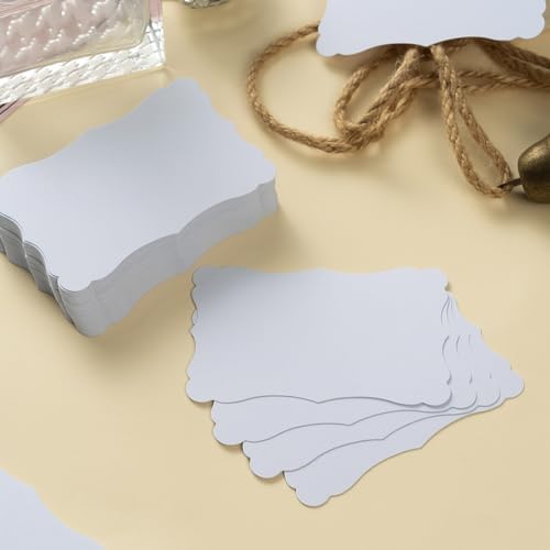 Toperd 120 Pieces Mini Business Cards, 3 x 5 inches, White (Pack of 3) - Image 6