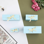 Small Gift Boxes with Lids for Presents Blue Gift Box 5 Pack 6X6X3 Inch - Image 6