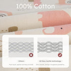 Yoofoss Baby Sleep Sack 24-36 Month 0.5TOG 100% Organic Cotton 2-Way Zipper - Image 3
