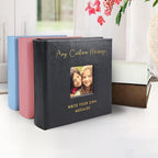Small Personalized Custom Message Photo Album Cream Leatherette Holds 100 Photos Custom Gift - Image 6
