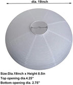 2Pcs White Oval Paper Lantern Lamp shade Japanese Lantern 19inch - Image 3