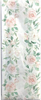 Jillson & Roberts 20" x 30" Printed Wedding Gift Tissue, Pink Roses (48 Folded Sheets) - Image 2