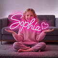 Custom Neon Signs,Personalized LED Neon Light for Home Decor Wedding Birthday Game Room Bar Logo Wall Decor by UOPUDSIR