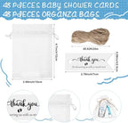 Pickmesh Baby Shower Party Favors for Guest, Blue, 192 Pcs - Image 4