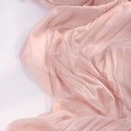 DeZerlor Dusty Pink Cheesecloth Table Runners 12 Pack Summer Boho Runners - Image 3