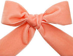 Morex Ribbon 012 Nylvalour Swiss Velvet Ribbon, Coral - Image 3