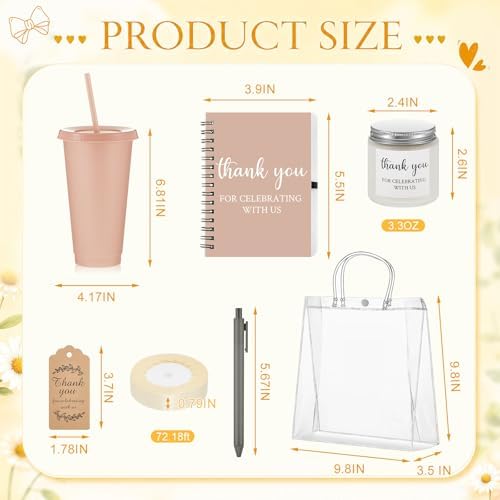 Nuogo 12 Sets New Parent Shower Prizes, Light Morandi Color, Classic Style - Image 2