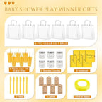 Nuogo 6 Sets New Parent Shower Prizes, Yellow Color, Classic Style - Image 3