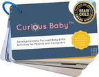 Curious Baby™ Award Winning 40+ Activities for Baby & Me (0-12 Months) | Developmentally-Focused and Stimulating Creative Playtime Ideas for Baby & Me | Includes Black/White High-Contrast Cards by CuriousBaby%E2%84%A2%EF%B8%8F