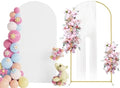 Putros Arch Backdrop Stand and Cover Set, 7.2ft Arch Stand with White Cover by Putros