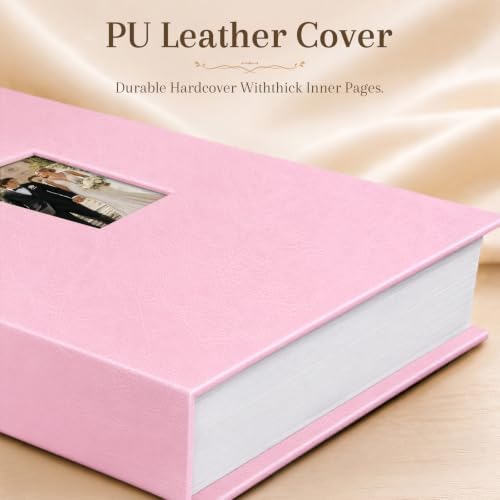 Ruibytree 128 Pockets Instant Mini Photo Album for 2x3 Pictures, Pink - Image 2