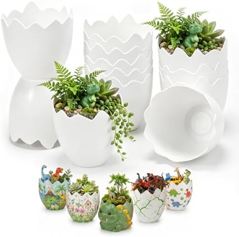 12 Pcs Dinosaurs Party Centerpieces Dino Eggs Decoration by Ferrochef
