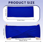 MDS Pack of 75 Spandex Chair Sashes Without Slider Buckles – Royal Blue - Image 2