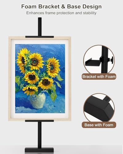 Adjustable Tabletop Easel Stand, 29" H Black 2 Pack - Image 7
