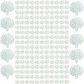 AVIVIHO 305Pcs Fake Flowers White Hydrangea Artificial Flowers Bulk (Not Squished, No Steaming Need) Ivory Silk Flowers with Stems for Party Wedding Home Table Centerpieces Baby Shower Decor by Aviviho