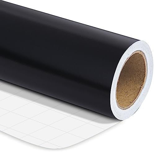 RUSPEPA Black Wrapping Paper Solid Color for Wedding, Birthday, Shower, Congrats, and Holiday - 30 inches x 100feet by RUSPEPA