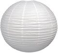 Beistle White Jumbo Paper Lantern Hanging Decoration for Weddings, Bridal Showers, Graduation Parties by Beistle