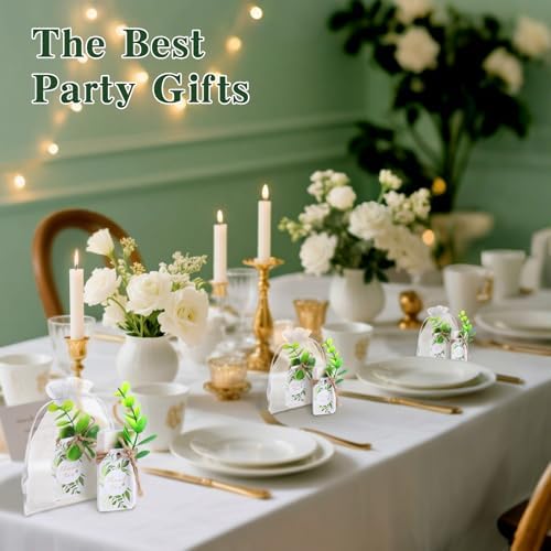 50PCS Handmade Soap Wedding Favor Natural Eucalyptus Handmade Soaps Soap Thank You Gifts Bridal Shower Favors Soaps for Baby Shower Party Spring Garden Decorations - Image 5