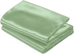 SiinvdaBZX 24 Pcs Sage Green Satin Table Runner 12 x 108 inches Long - Image 7