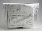 Of The Earth Handmade Paper - Wildflower Seed Paper Folding Escort Card - Place Card/Name Card/Gift Card - 3.5" x 4" - Set of 24 (24s Pink Petal) - Image 2