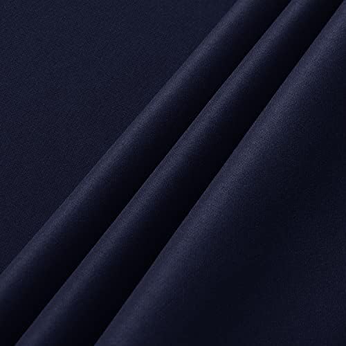 sancua 2 Pack Navy Tablecloths 60x120 Inch for 8 Feet Rectangle Tables - Image 5