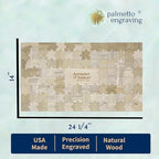 Palmetto Engraving Personalized Wedding Guest Book Alternative, 105 PC - Image 3