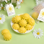 Loopeer 36 Set Sun Soaps Baby Party Favors, Yellow - Image 4