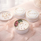 Scented Mixed Flower Candle Favors - Personalized for Weddings, Bridal Showers, Baby Showers, Birthdays, Christmas (10-20-30-40-50-100 PCS in Bulk) - Image 4