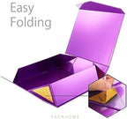 PACKHOME 3 Extra Large Purple Gift Boxes Magnetic Lids 17x14.5x5.5in - Image 4