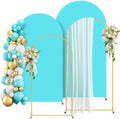 2 Pack Arch Backdrop Stand and Cover Set (7.2FT/6FT), Balloon Arch Stand by Unknown