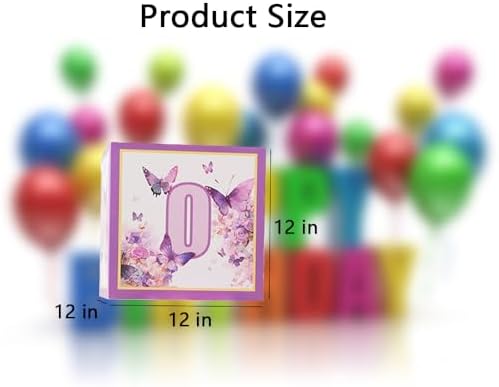 Decorative Balloon Boxes with Letters Easy Installation Blocks Box for Birthday Party Wedding Baby Shower Decorations - Image 3