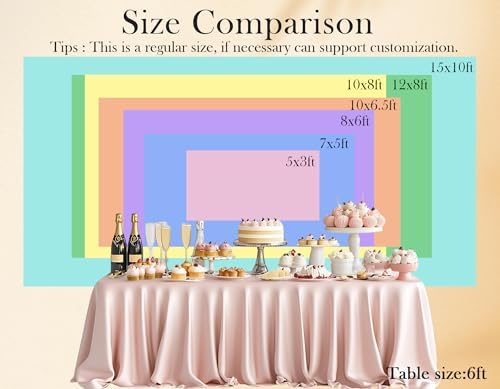 8X8ft Bee Floral Honeycomb Backdrop Mommy to Bee Watercolor Bloom Photography Honey Insect Background Tapestry Baby Shower Celebration Party Decoration Photo Studio Props Fabric - Image 4