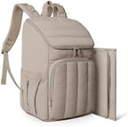 BAGSMART Diaper Bag Backpack with Changing Pad, Insulated Bottle Holders by BAGSMART
