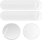 300PCS Acrylic Round Cup Charms for Cocktail Beverage Label DIY Party Decor by Unknown