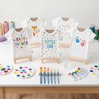 Kathfly 12 Pack Baby Shower Games DIY Bodysuit Games Set - Image 4