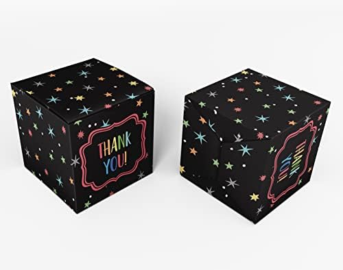 Inkdotpot Paper Box - Mini Favor Box For Baby Shower 4x4x4 Inches Paper Gift Boxes, Candy Paper Box For Party Favors, Baby Shower Rainbow,Boy/Girl Theme- Pack Of 20 - Image 2