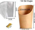 Disposable Charcuterie Cups 120 PCS with 200PCS Sticks and 120PCS Bags - Image 6