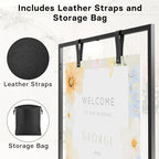 Wedding Welcome Sign Stand, Includes Custom Sign Design, Black - Image 5