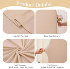 Nude Arch Covers Set of 2 Birthday Party Arch Covers 7.2 and 6ft Wedding Arch Cover Stretchy Backdrop - Image 5