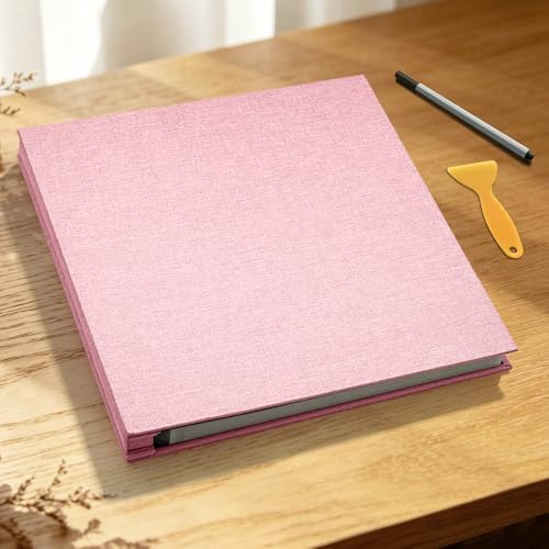 Large Photo Album Self Adhesive Scrapbook Album for 4x6 5x7 8x10 Pictures DIY Photo Book for Wedding, Anniversary, Christmas, Baby Shower, Ideal for Preserving Precious Moments - Image 6